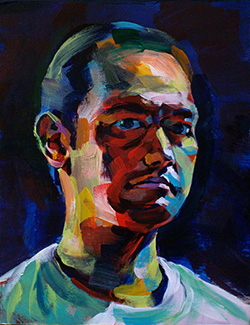 An Oil painting of John Markese done in Chicago, Illinois