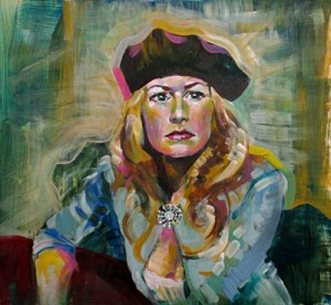 portrait-painting-commission-wilmette-illnois Painted portrait of a beautiful from Wilmette, Illinois