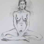 Soul, 18x24, Charcoal on Paper, June 2011