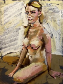 Kay, 12x16, Soft Pastel on Board, 9/3/2012